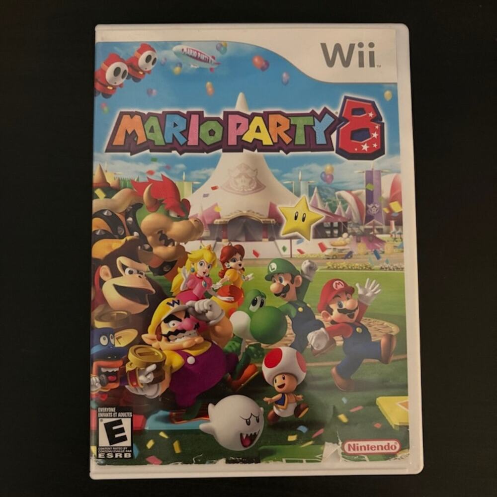 Mario Party 8 (Nintendo Wii, 2009) Video Game, no manual, tested